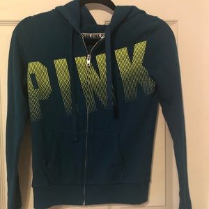 Pink hoodie XS